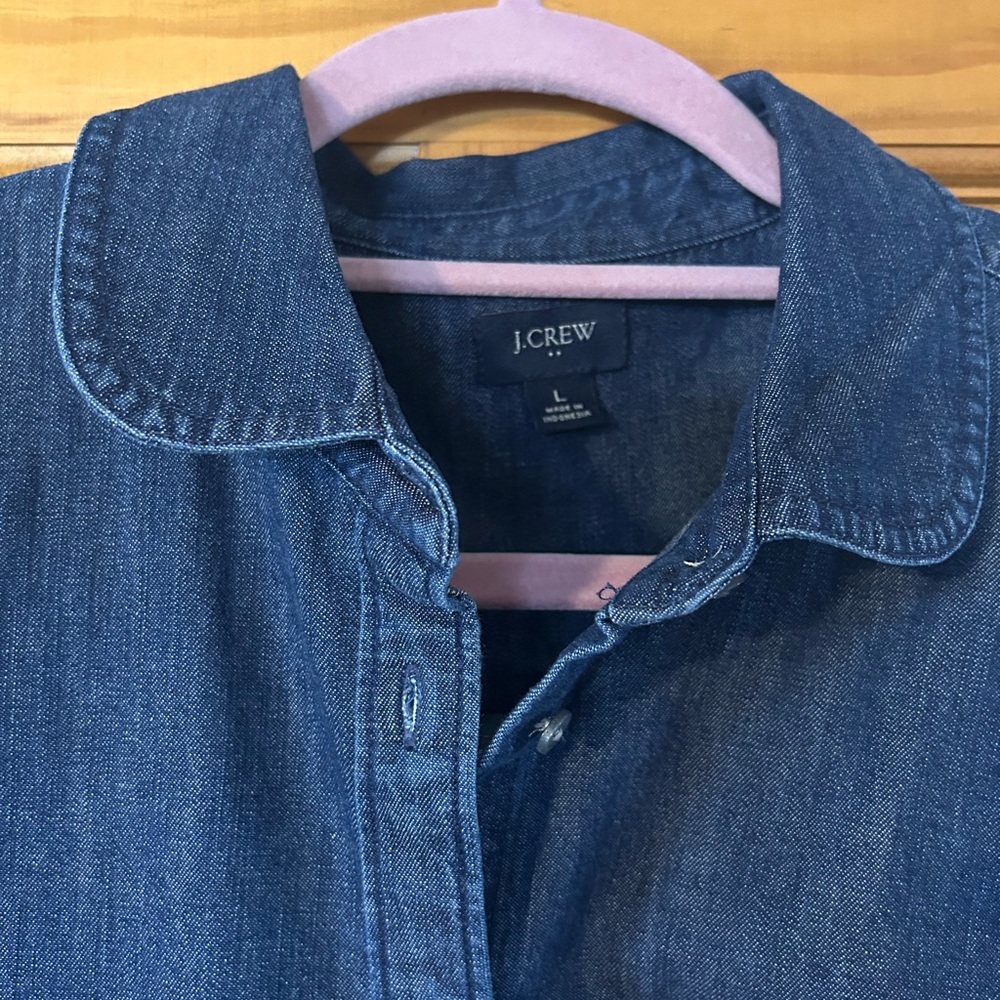 Jcrew Factory Chambray Button Down - image 2